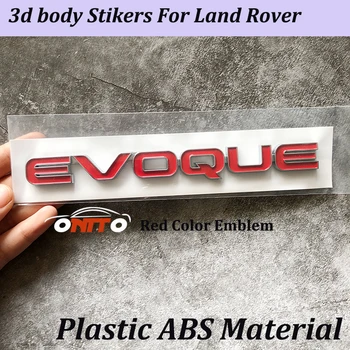 10stk Bil tilbehør modificeret bil Emblem standard 3D ABS For Land Rover Evoque Aurora Sport Edition Krop Klistermærker God decals