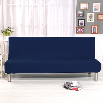 1PC All-inclusive Sofa Dække Stramme Wrap Elastisk Protector Sofa Håndklæde Slipcover Dækker Uden Armlæn Sofa Fundas Bed