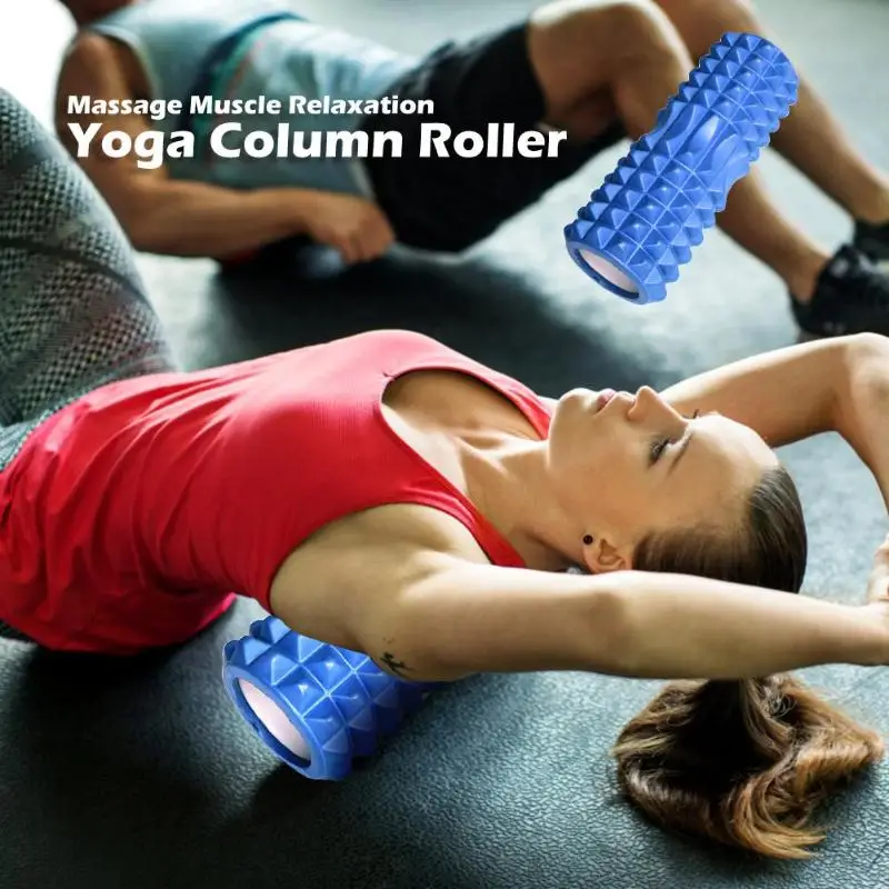 Nye Yoga-Foam Roller Sæt High Density Epp Peanut Massage Ball Sæt Pilates Fitness Motion Aerobic Tærskelværdi Træner