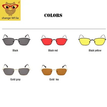 2020 Klassiske Lille Ramme Cat Eye Solbriller Kvinder/Mænd Brand Designer Legering Spejl Solbriller Vintage Modis Oculos