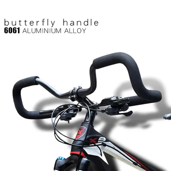 25,4 mm 31.8 mm Cykelstyr MTB Rejse Cykel Resten Styret 620mm Butterfly Styret Mountain Road Cykel Tilbehør
