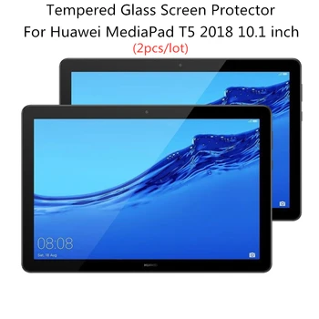 2stk/masse 9H Hærdet Glas skærmbeskyttelse Til Huawei MediaPad T5 10 2018 10.1 tommer Tablet Beskyttende Film Til AGS2-W09 L09