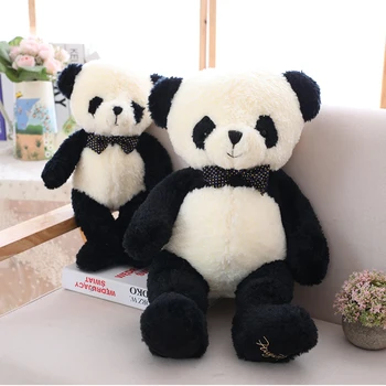 40/60/80CM Kawaii Panda-Plys Legetøj Fyldte Bløde Bløde Dyr Tegnefilm Dukke Børn Fødselsdagsgave Hjem Sød Dekoration