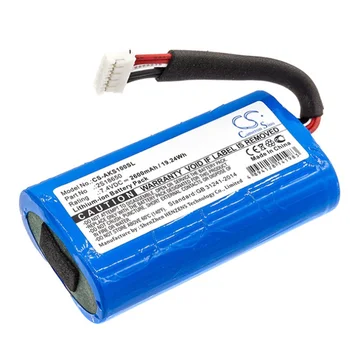 Batteri for Anker SoundCore Øge Højttaler Nye Li-Polymer Genopladeligt Batteri Pack Udskiftning 2S18650 7.4 V 2600mAh