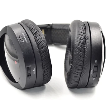 Black Udskiftning Skum Ørepuder Pude Ear-Pads for Sony MDR-RF985R RF985RK RF865R RF970 RF925 Trådløse Hovedtelefoner Headset Dækker