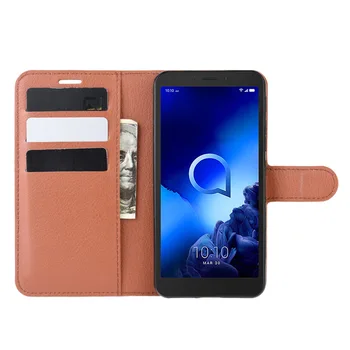 Flip Læder taske Til Alcatel One Touch Pop 1V 2019 Mobiltelefon Case Cover Til Alcatel One Touch Pop 1V 2019 Beskyttende Sag