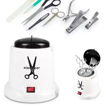 Høj Temperatur Sterilisator Til Søm Kunst Af Sterilisator Kasse med Glas Kugler Søm Værktøjer Desinfektion Max Manicure Værktøjer