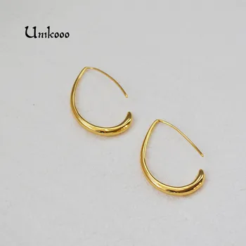 Korea Design Metal Guld Stud Øreringe Uregelmæssige Geometriske Trendy Øreringe til Kvinder, Piger Earings Mode Smykker 2019