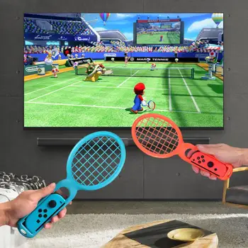 Neoteck Greb Tennis Ketcher Rattet Tilbehør Skifte Controller Grip Håndtag Kit til Nintendo Skifte Glæde-Con Skifte