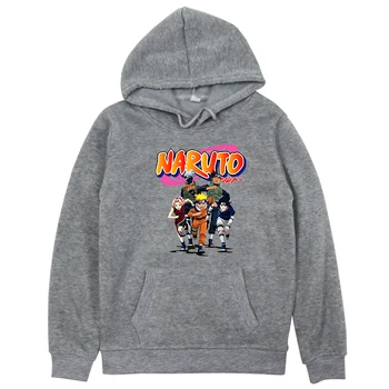 Nye Naruto piger sweatshirts Efterår og Vinter Børn Hættetrøjer japan Anime Print dreng hoodie bluza dziecko Kids sweatshirt fille