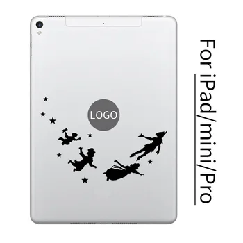 Peter Pan Flyver til Neverland Decal Sticker til iPad Mini Pro 7.9/9.7/10.5/12.9 tommers Tablet PC, Laptop Skin Vinyl Macbook Sticker