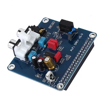 PIFI DAC +HIFI DAC Audio lydkort Modul I2S interface for Raspberry pi3 2 ModelB+Digital Audio-Kort Pinboard V2.0 Bord SC08