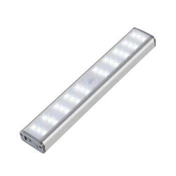 PIR bevægelsesføler LED Lys Trådløse USB LED Køkken/Væg Lampe 3Mode Lysstyrke 30 LED Skab/Garderobe/Under-Kabinet Lys