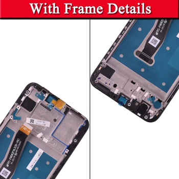 Skærmen for Huawei S Smart 2019 Vise POT-LX1,POT-LX1AF,POT-LX2J,POT-LX3,POT-LX1A Touch Digitizer og LCD-Montering Reparation Del