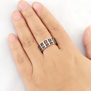 SOITIS 2019 Tre Stilarter 8mm Mode Abacus Perle Ring Matematik Populære Smykker Håndlavet Ring Tidevandet Mænd og Kvinder Gaver