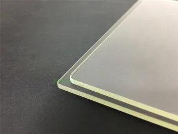 TEVO Tarantula Pro 240x240mm 3D-Printer Enkelt side matteret borosilikatglas plade 3 mm tykkelse for Ender-3 printer
